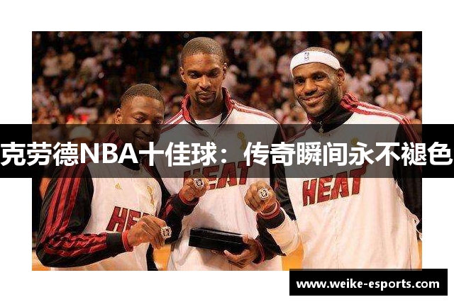 克劳德NBA十佳球：传奇瞬间永不褪色
