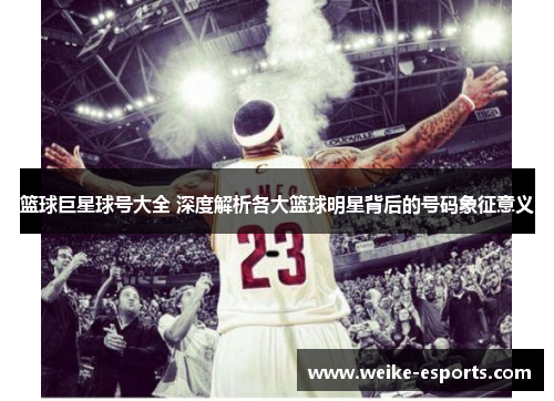 篮球巨星球号大全 深度解析各大篮球明星背后的号码象征意义
